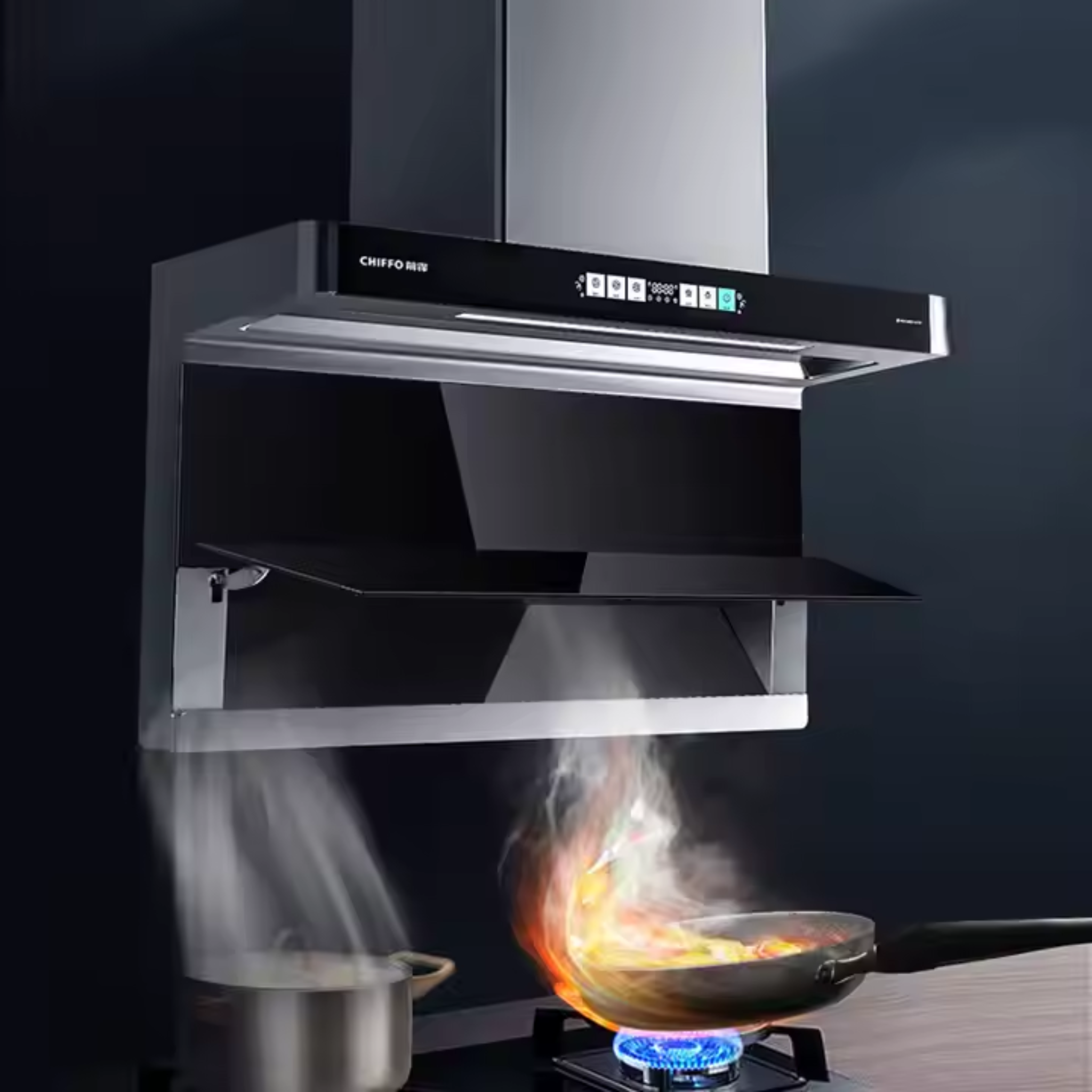 Cate40-San AeroLux Touch Range Hood