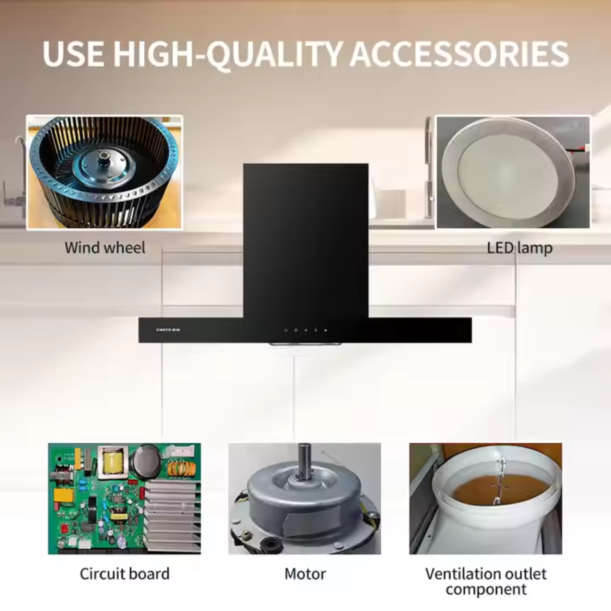 ChitoThin Horizon Wall-Mount Range Hood