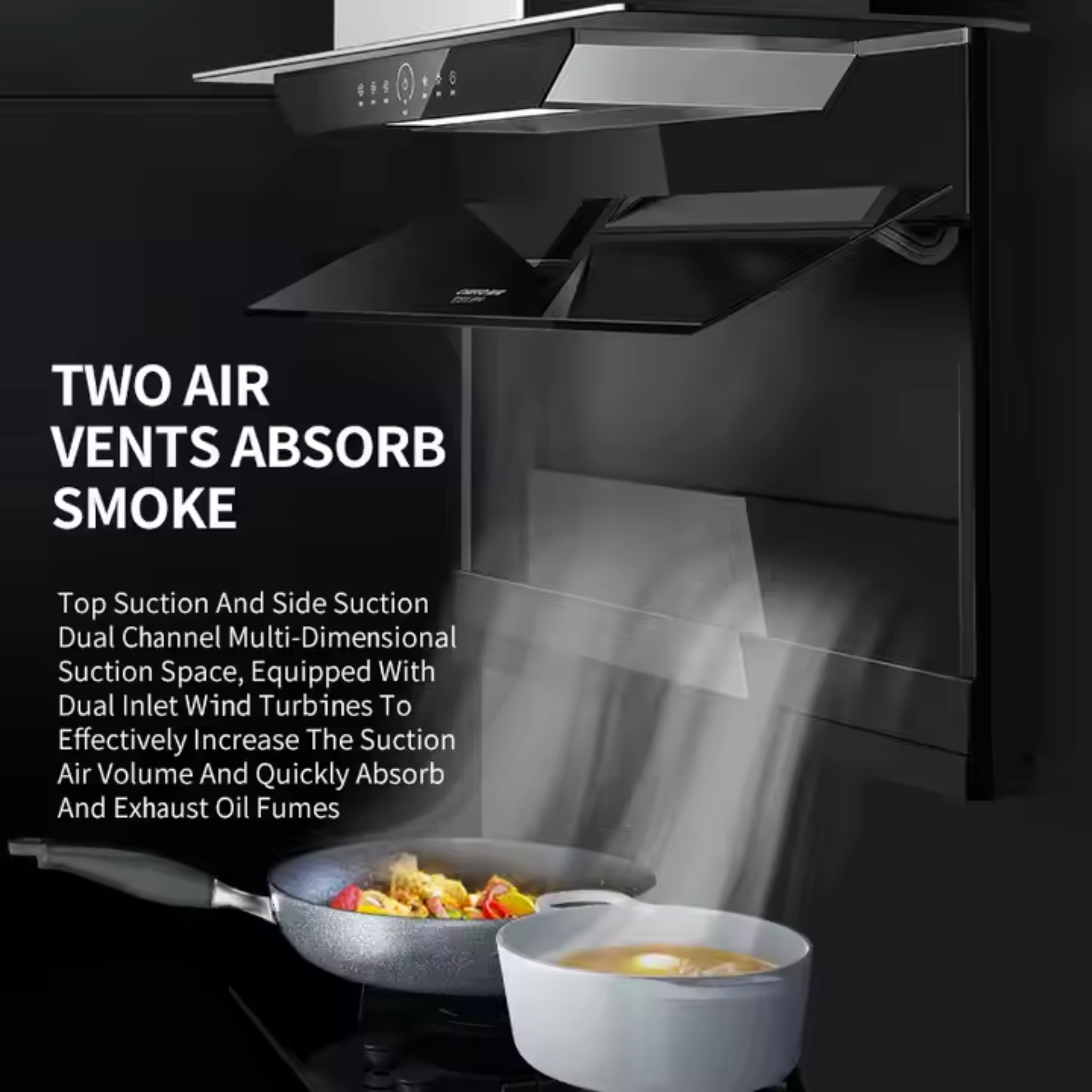 Chrforin EliteWave Glass Canopy Hood