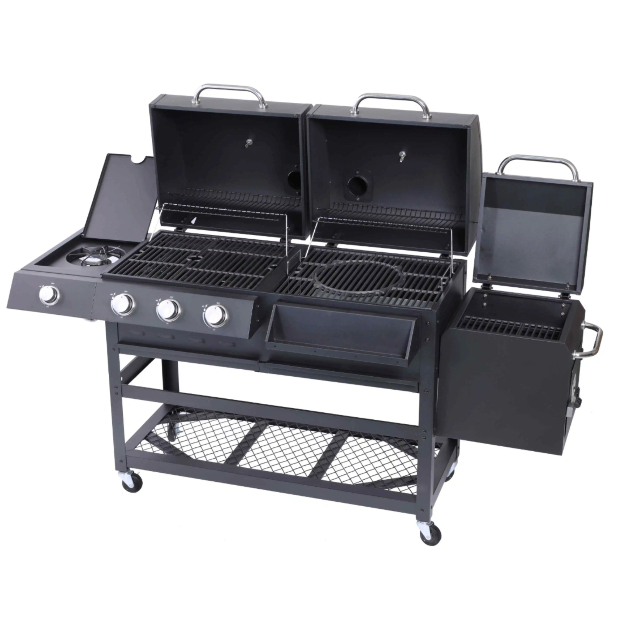 BBQ Titan Pro Series 6-in-1 Combo Grill