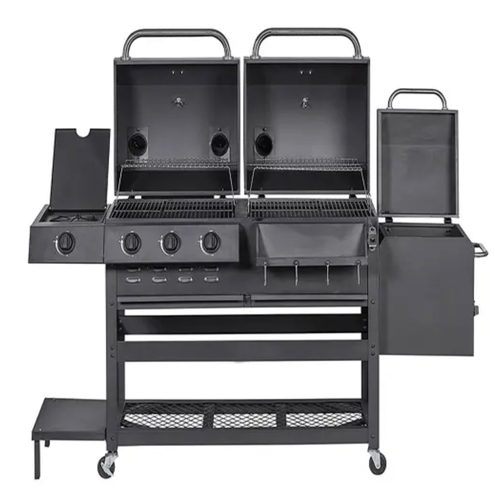 BBQ Titan Pro Series 6-in-1 Combo Grill